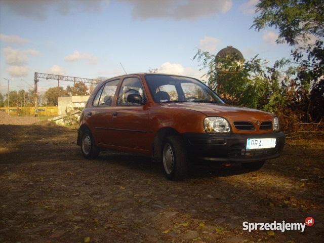 NISSAN MICRA K11 1998 10 16V 5 DRZWI nieuszkodzony Rawicz sprzedam