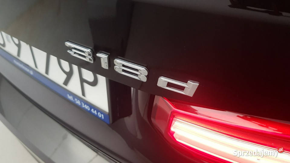 BMW 318 318d Advantage Z Polskiego Salonu pełny VAT mazowieckie Warszawa