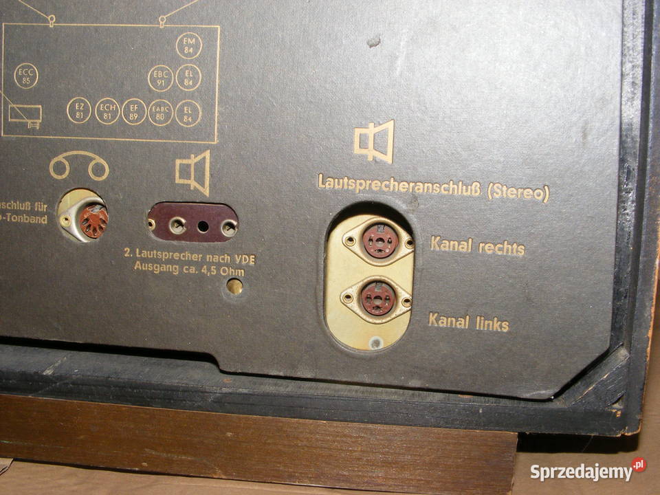 Radio lampowe NECKERMANN TONMEISTER STEREO Wałcz