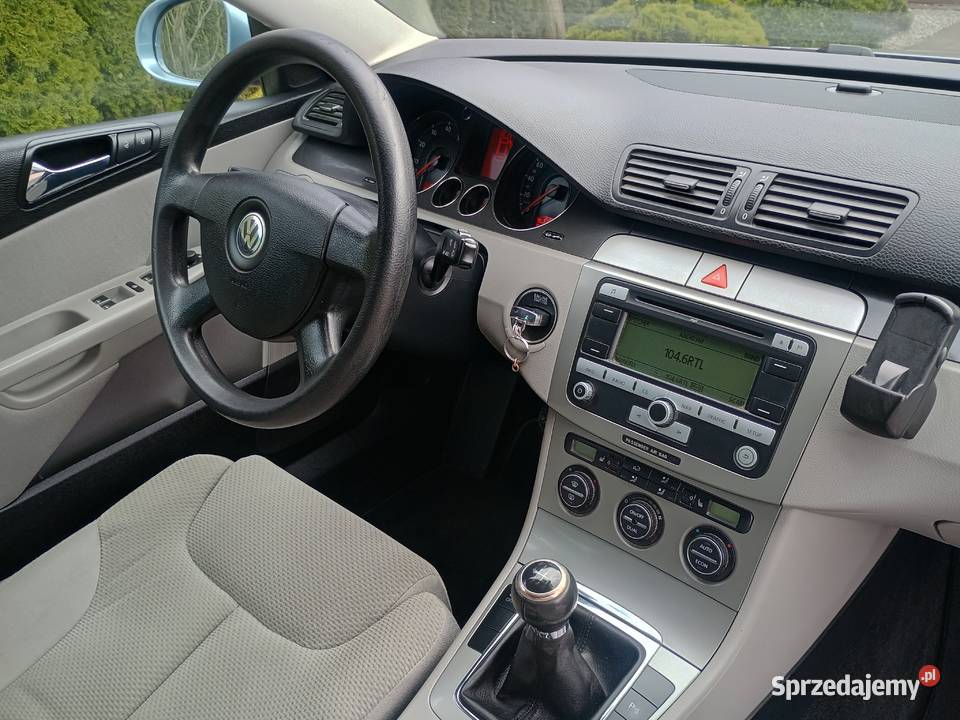 VW Passat B6 16i 2006r 228000 ŁADNY z Niemiec 1600cm3 Witkowo