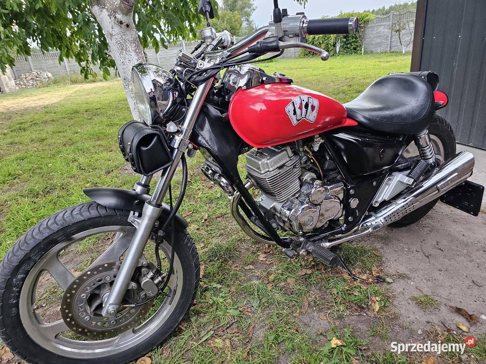 Daelim VT 125 bobber Honda nieuszkodzony Wieluń