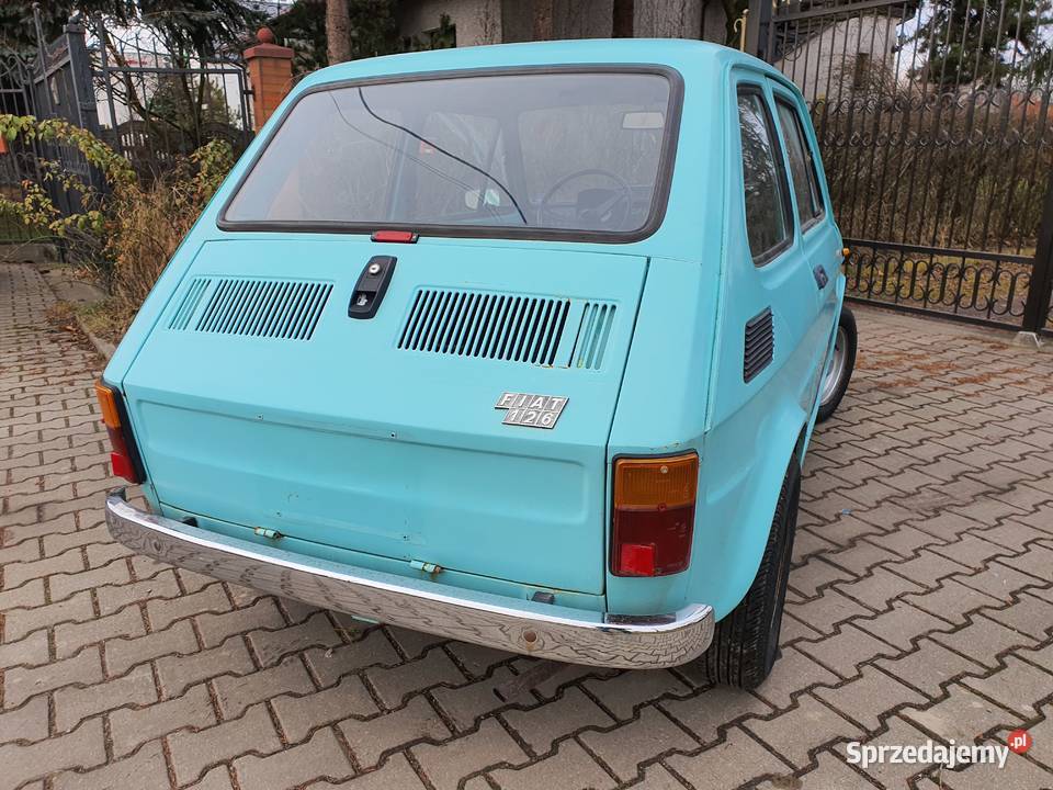Fiat 126 BAMBINO pierwsza seria 1974 jeden z