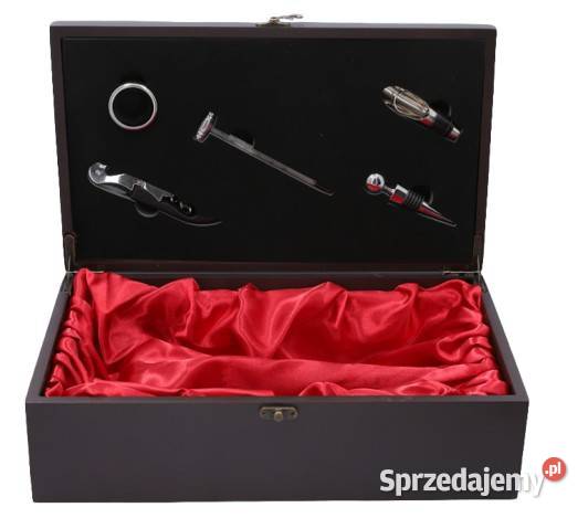 Box Zestaw Akcesoriów do Wina w Wielkim Pudełku Ostrowy nad Okszą