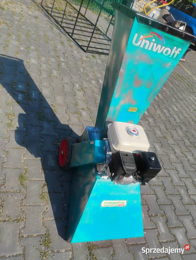 Moschle Uniwolf Rębak spalinowy rozdrabniacz Narzędzia ogrodnicze Piekoszów
