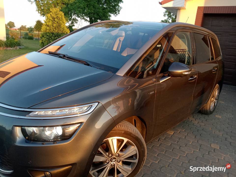 Citron C4 Grand Picasso 20 HDi Exclusive Rok produkcji 2014 Grudziądz sprzedam