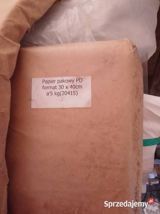 Sprzedam papier pakowyszary Tanio
