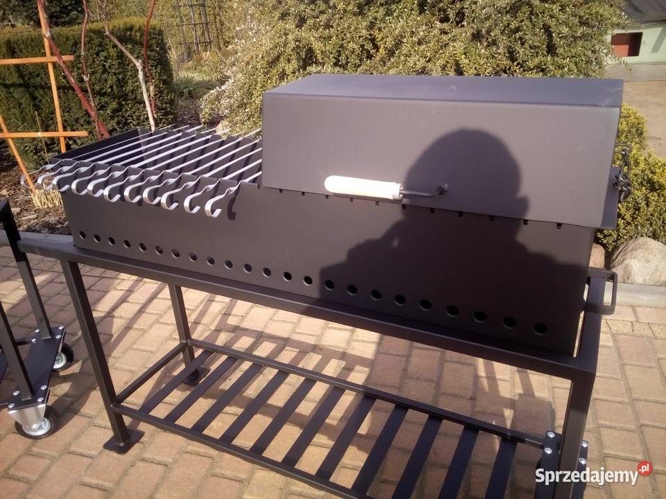 grill na szaszłyki szampury szampur blacha 5 mm Damasławek