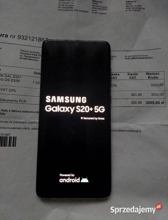 Samsung galaxy S20+