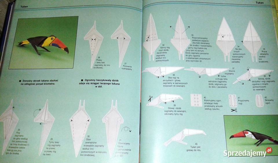 Origami Papierowe zoo Hector Rojas F