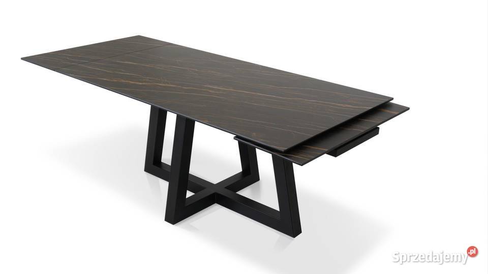 Stół IKON rozsuwany z blatem ze spieku 160 x 90