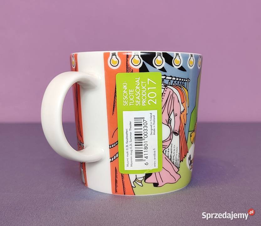 Muminki KUBEK Moomin Arabia Finland LATO 2017 Jasień