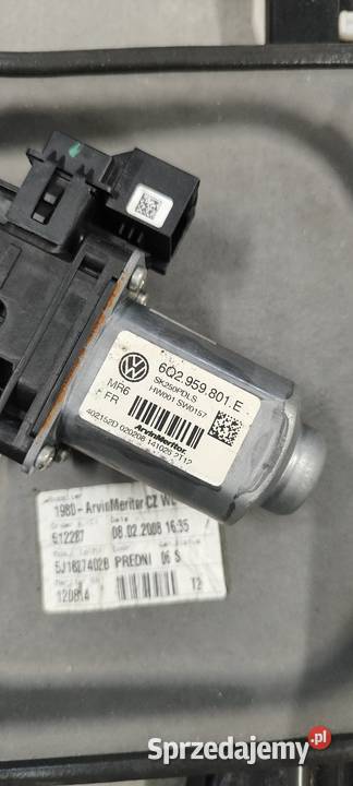 Podnośnik mechanizm opuszczania szyby prawy łódzkie Lutomiersk