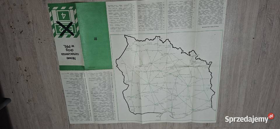 Krakowa Mapa turystyczna Nowe oznaczenia dróg w Antykwariat Łęczyca