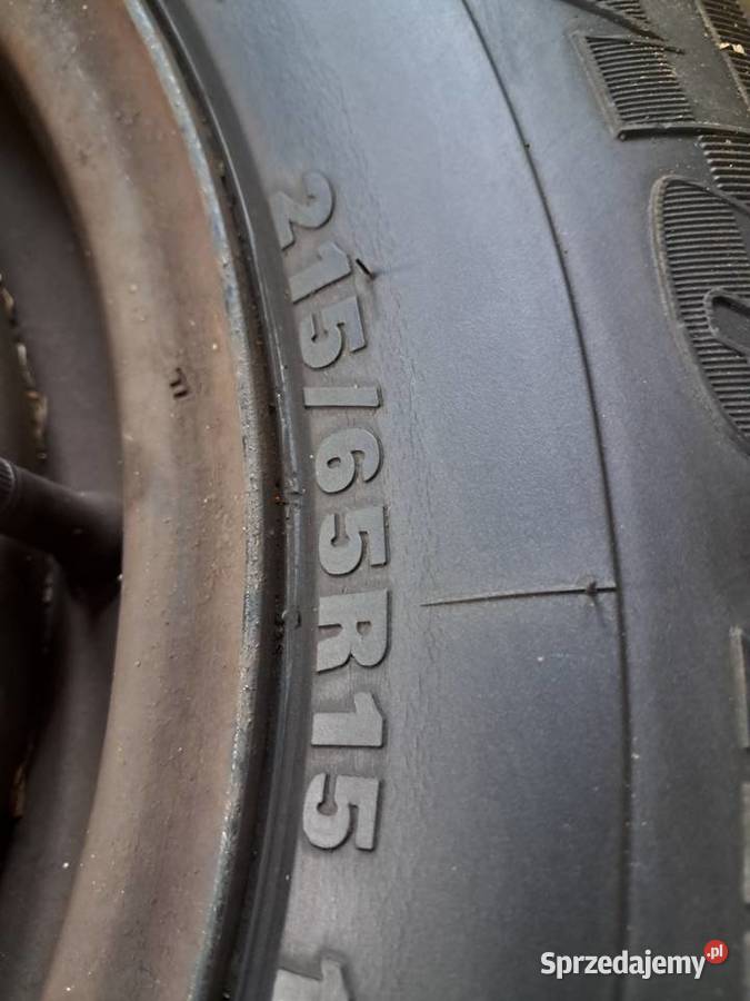 4 koła 21565R15 XL 5x1143 otwór centrujący 667 Toruń sprzedam