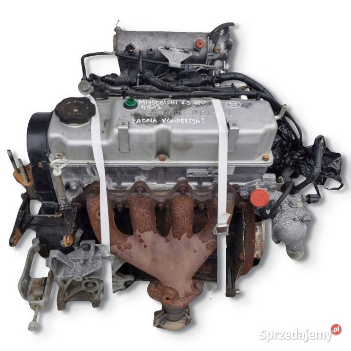 SILNIK KOMPLET Mitsubishi Carisma 13 16V 4G13 Chełm