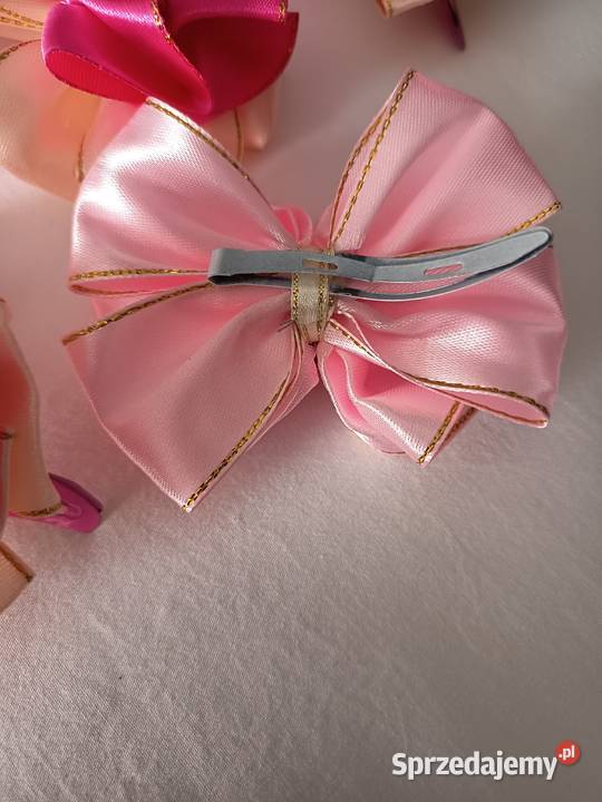 Kokardki do włosów ręcznie robione sprzedam