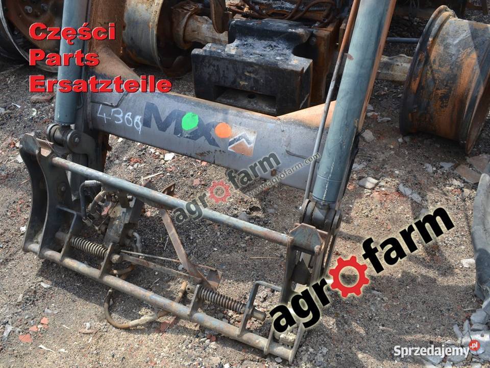 Claas Celtis 436 części skrzynia biegów silnik Byków