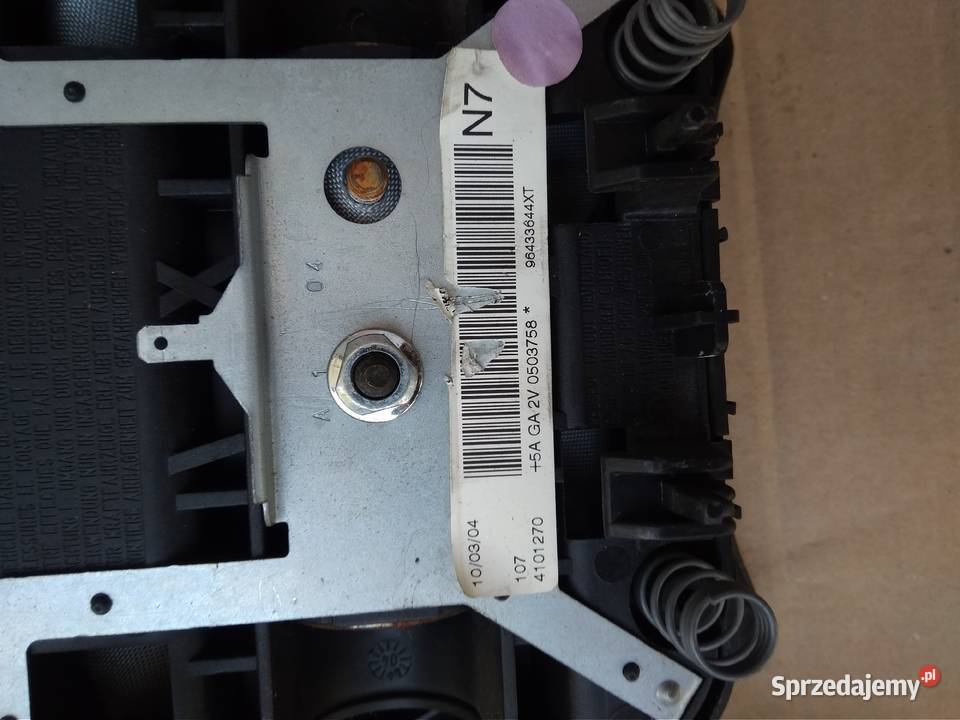 Citroen Xsara II 2004r kierowca airbag poduszka poduszki powietrzne śląskie Skoczów