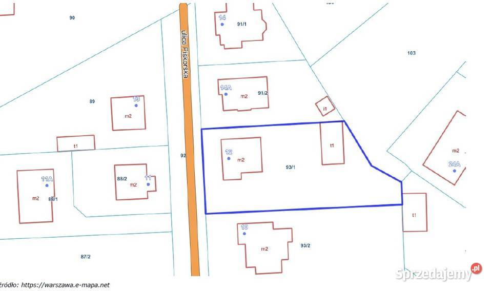 Syndyk sprzeda udział 16 w zabudowanej mazowieckie Warszawa