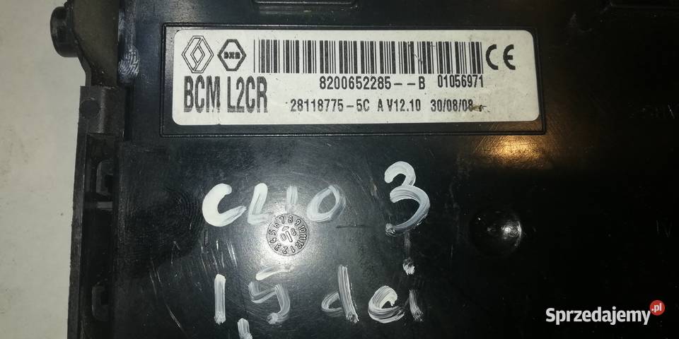 moduł sterownik BCM 15 dci Renault Clio 3