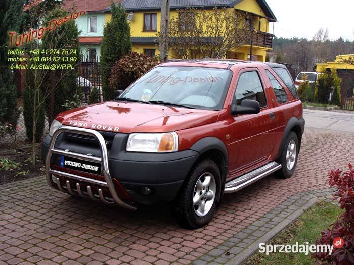 Orurowanie Landrover przód boki