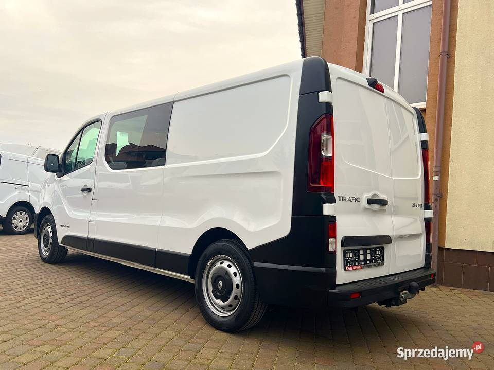 Renault Trafic L2H1 6 osób biały łódzkie Rawa Mazowiecka