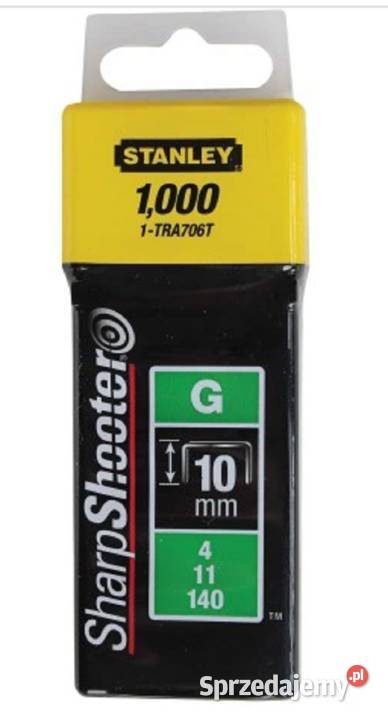 Stanley zszywki TYP G 10mm Lublin