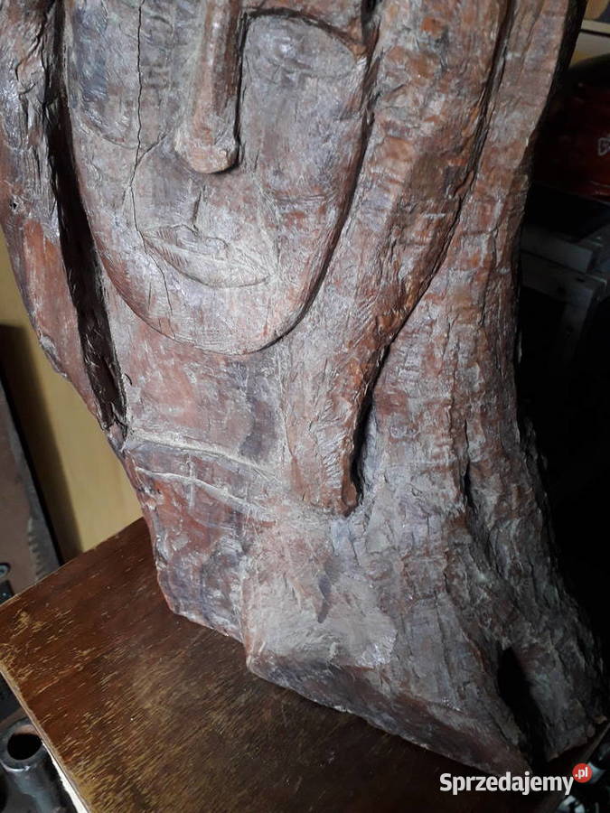 Duża rzeźba drewniana mazowieckie Warszawa