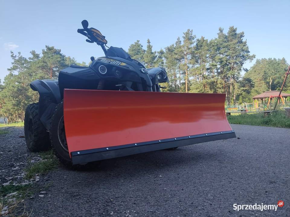 Pług do śniegu do quada ATV solidny kujawsko-pomorskie Bydgoszcz