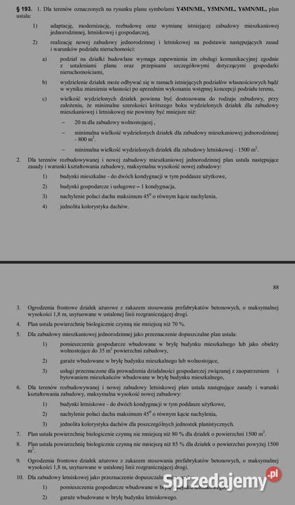 Działka budowlana Rąbień AB Sprzedaż