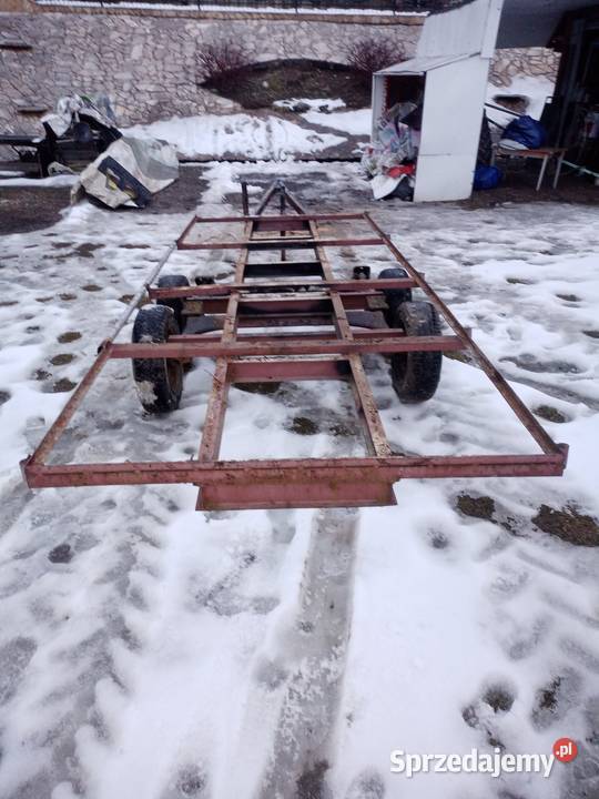 Przyczepa przyczepka ramo rama podwozie wóz Łukowica