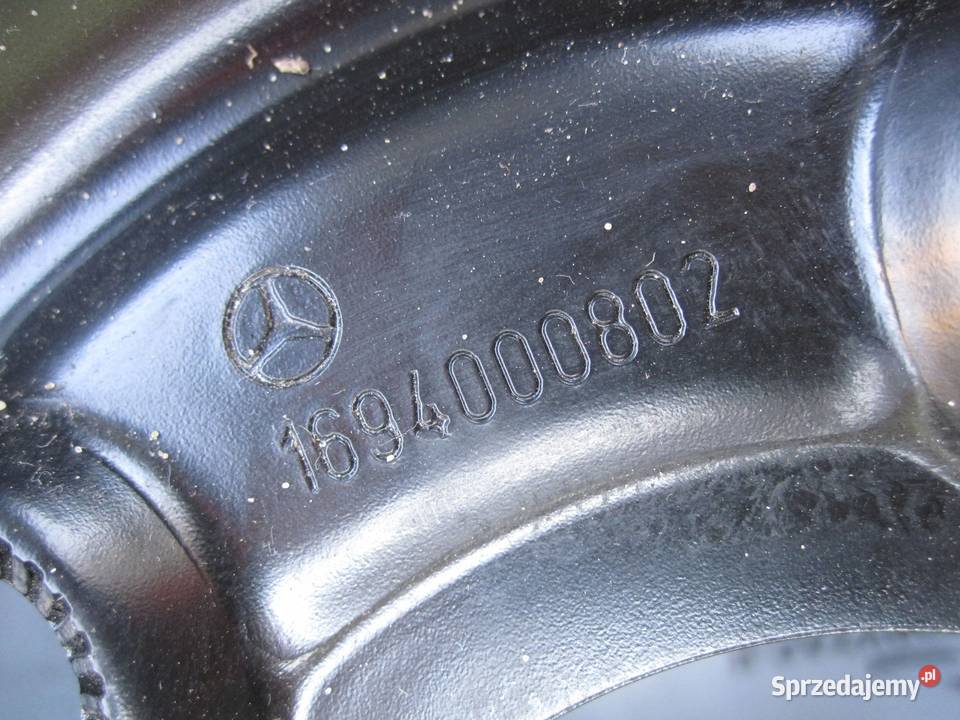 MERCEDES W169 koło dojazdowe 1259016 98M 5x112 Koła dojazdowe