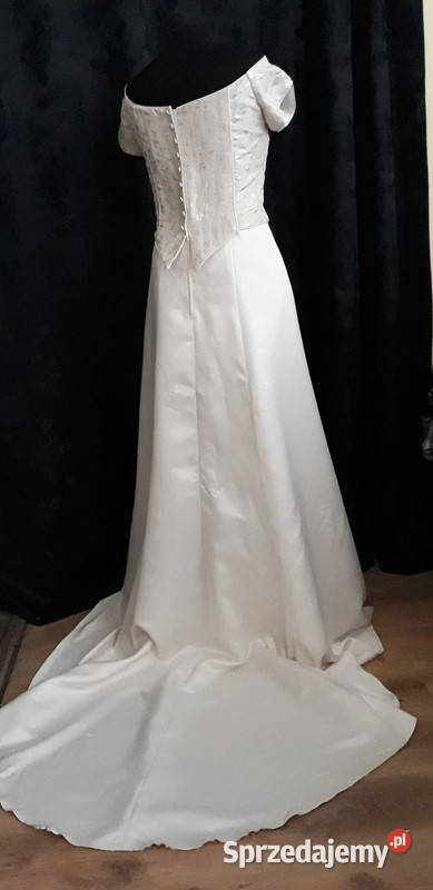 sukienka ecru w kolorze szampanazłota żółty/złoty Sosnowiec