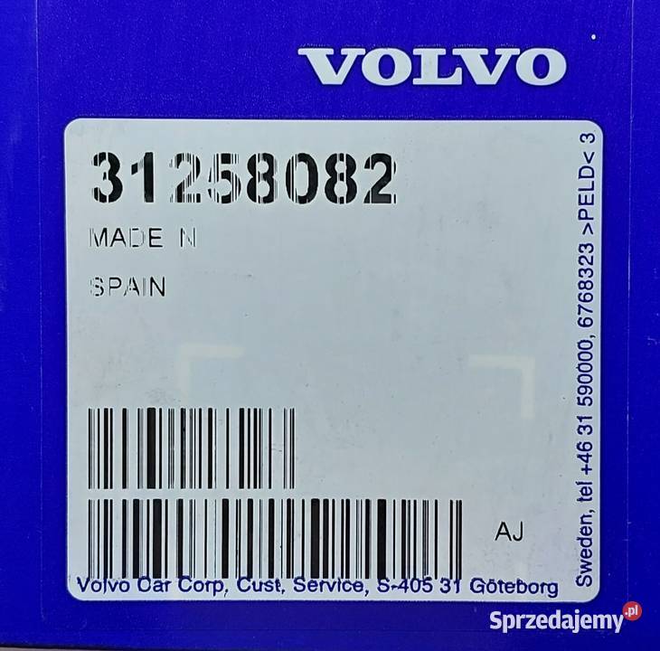 ROLKA PASEK KLINOWY VOLVO C30 S40 V50 18 20 2004 osobowe Mielęcin