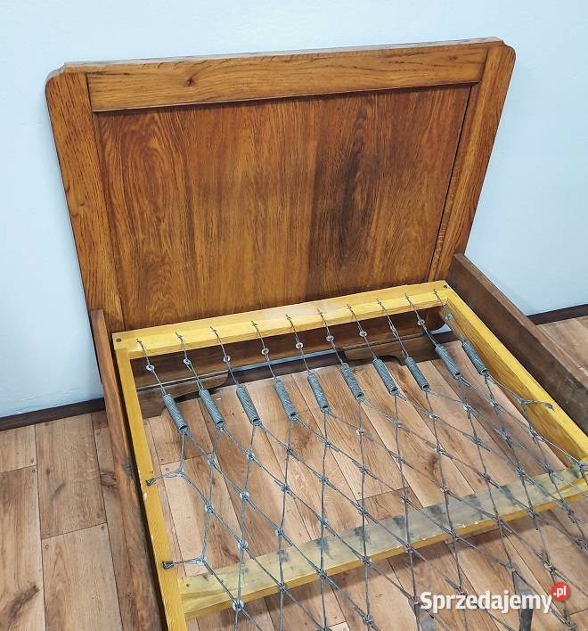 Stare Dębowe Łóżko Secesyjne AntykiMarki mazowieckie Marki sprzedam