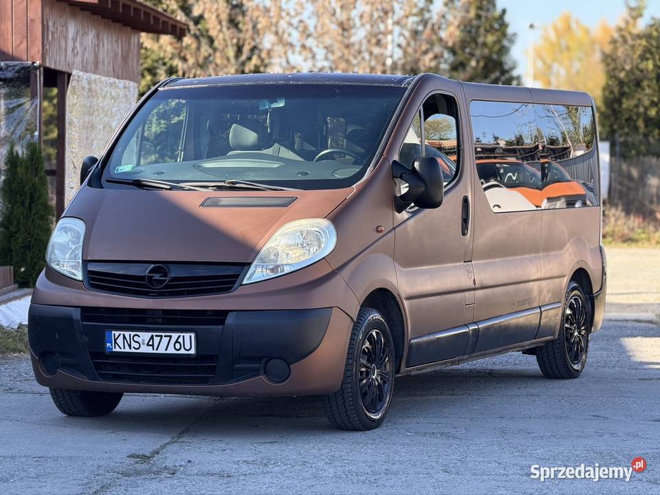 Opel Vivaro long nawiewy na tył Nowy Sącz