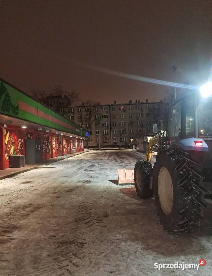 Odśnieżanie sypanie solą zimowe utrzymanie ruchu śląskie Dąbrowa Górnicza