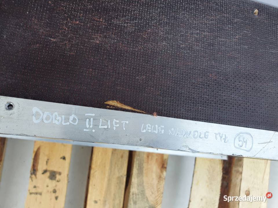 Fiat Doblo II lift Maxi LEWA ZABUDOWA NADKOLA Janów