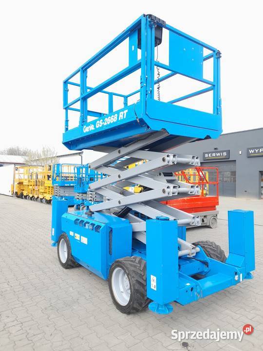 Podnośnik nożycowy spalinowy Genie GS 2668 RT Dąbrowa Tarnowska