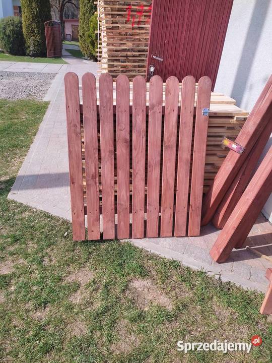 Sztachety drewniane furtki Wszystko do ogrodu Tarnów