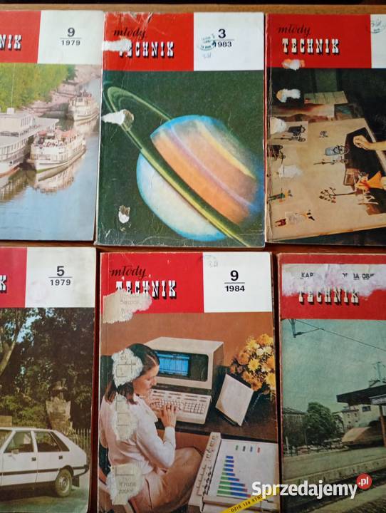 Czasopismo Młody Technik 1979 1988