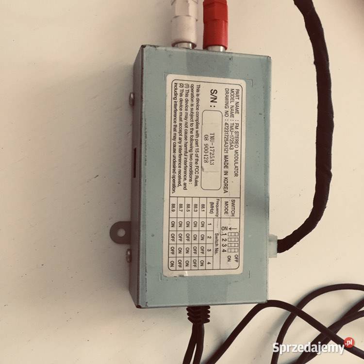 Chrysler Grand Voyager Dvd oryginał 2008 stelaż Wyposażenie wnętrza podkarpackie Rzeszów