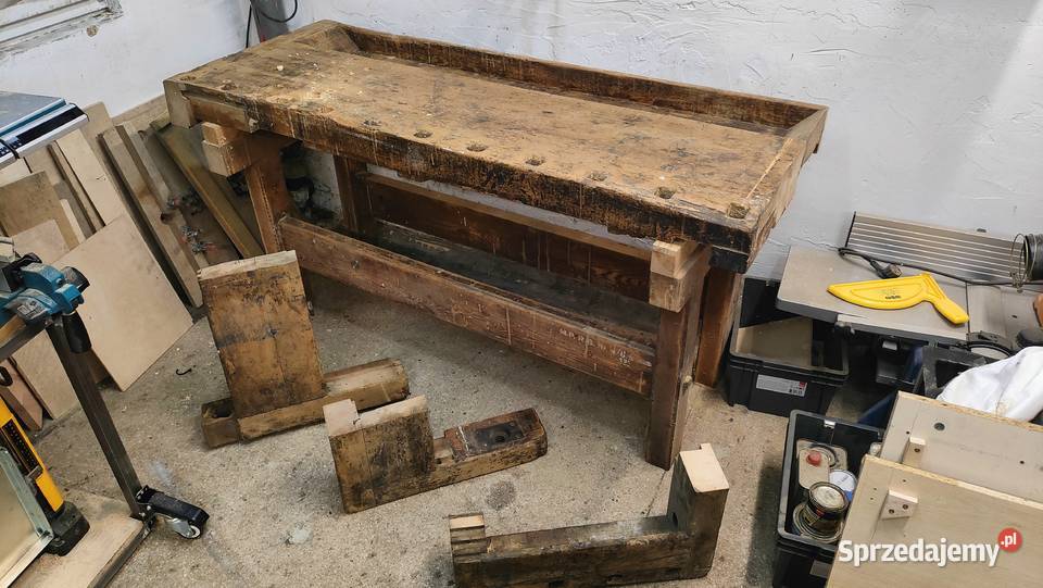 Stary stół stolarski Meble Gliwice