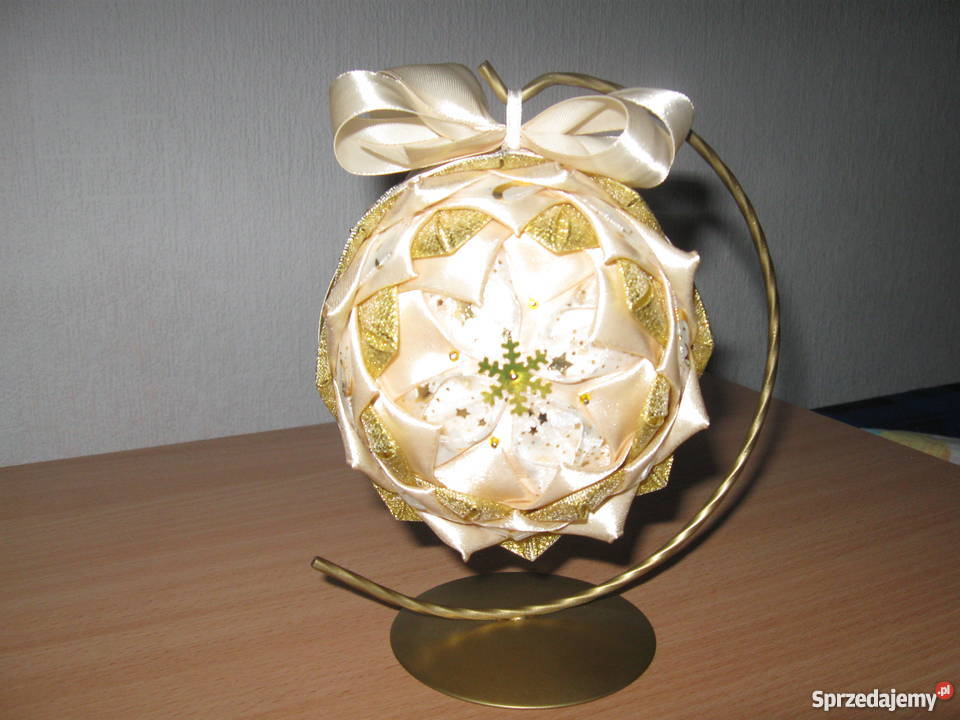 Bombka wstążkowa karczochowa Olesno