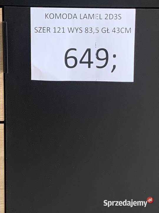 Komoda z lamelami Chełmża