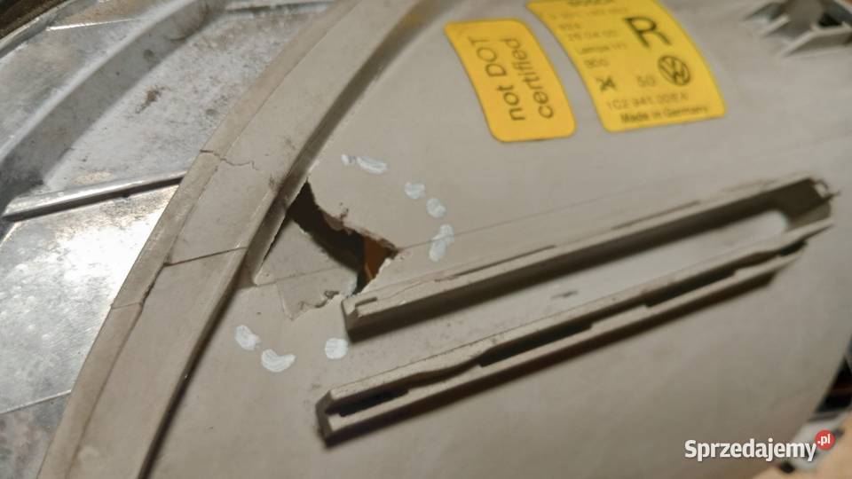 VW BEETLE I LAMPA PRZÓD PRAWY SOCZEWKA POP Zbierkowo