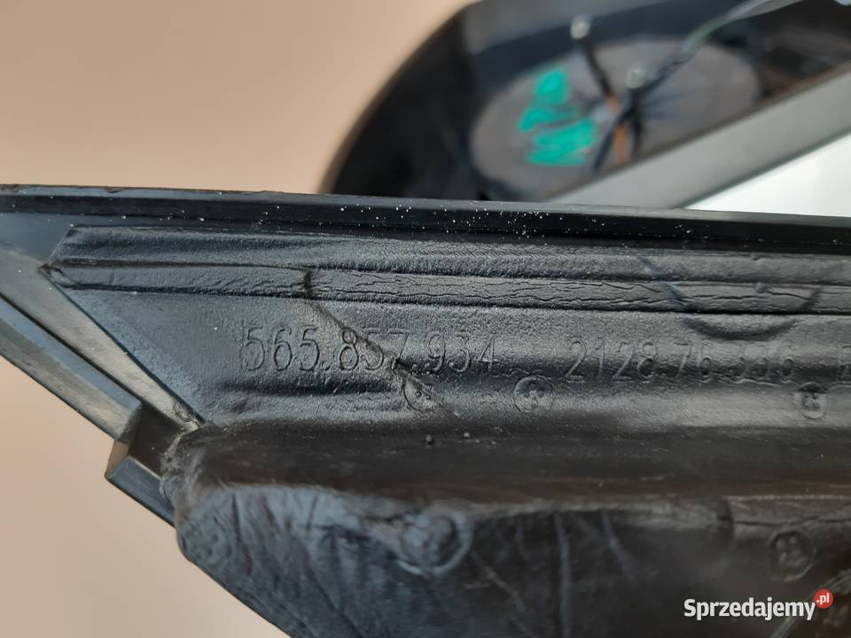 SKODA KODIAQ LUSTERKO ZEWNĘTRZNE PRAWE 11PIN osobowe lubuskie Trzciel