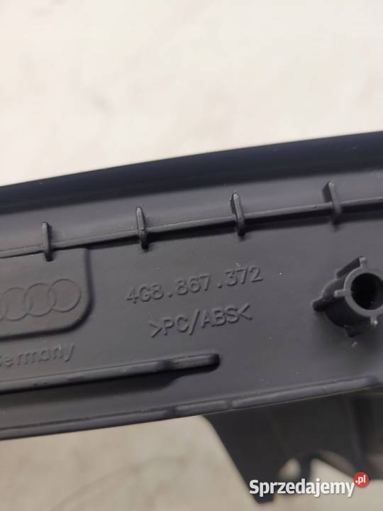 OBUDOWA UCHWYT DRZWI PRAWY TYŁ AUDI A7 4G8867372 śląskie Przystajń