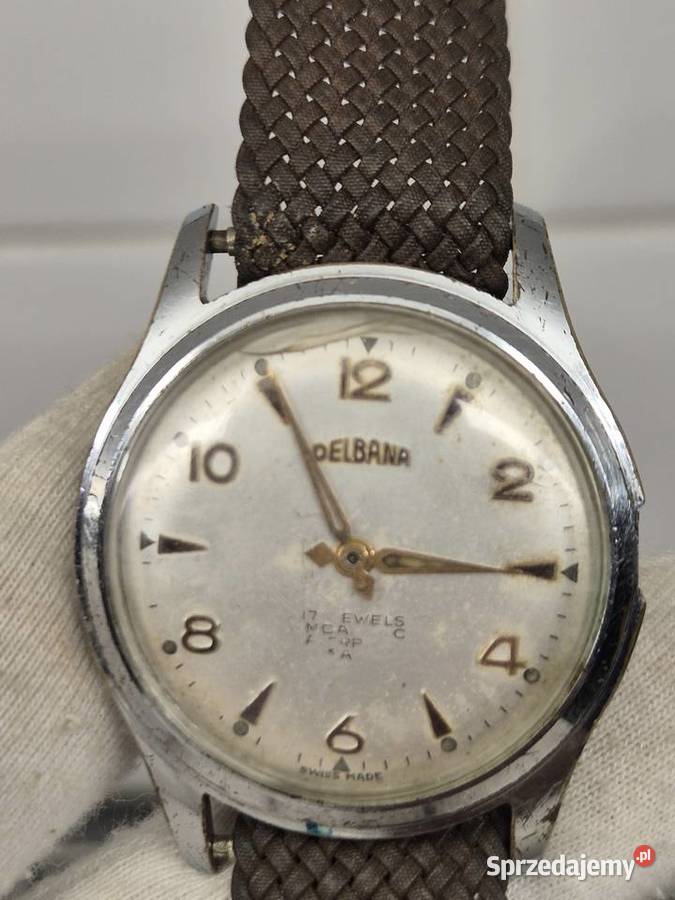 Zegarek vintage Delbana Męskie Chorzów sprzedam