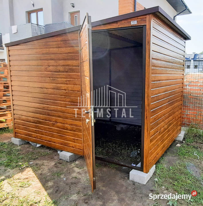 SCHOWEK DOMEK OGRODOWY 3m x 25m spad w lewo dolnośląskie Wrocław
